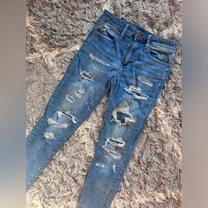 AMERICAN EAGLE stretch skinny jean 6